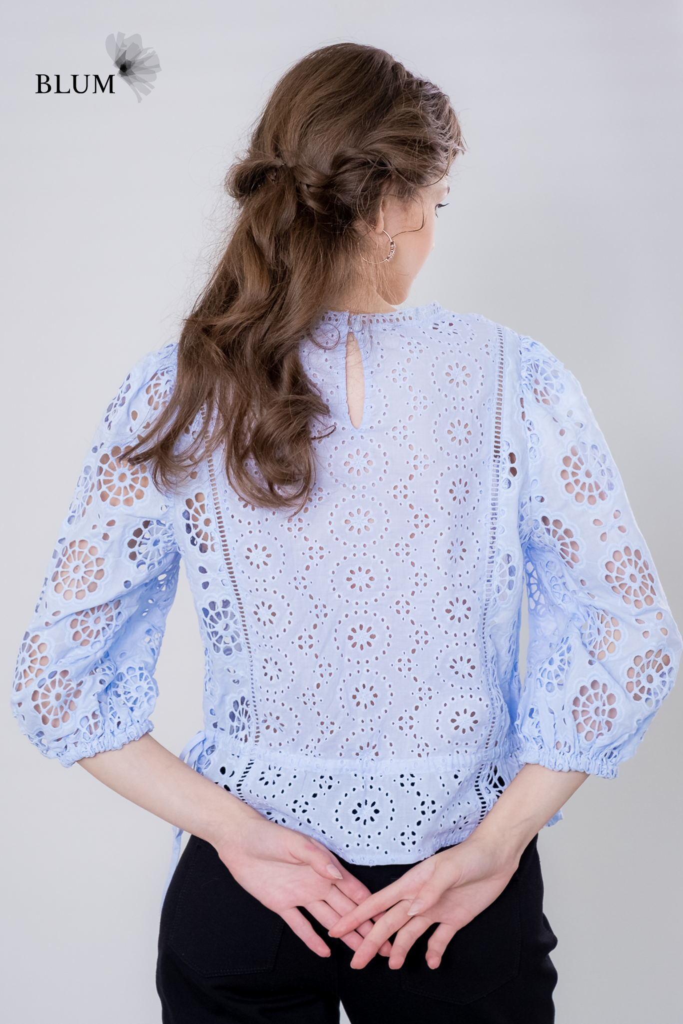 LILY Broderie Blouse